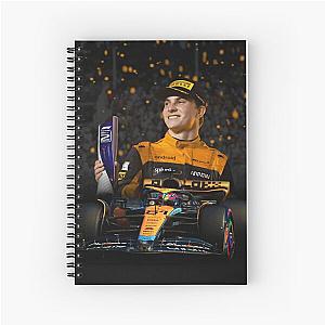 Oscar Piastri Spiral Notebook