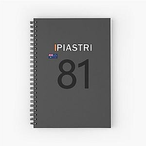 Oscar Piastri Driver Tee Notebook