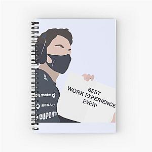 Oscar Piastri Spiral Notebook