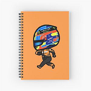 Oscar Piastri Spiral Notebook