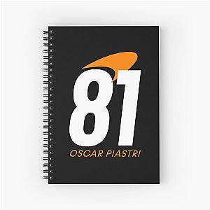Oscar Piastri Spiral Notebook