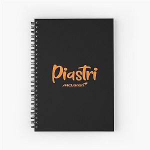 Oscar Piastri Spiral Notebook
