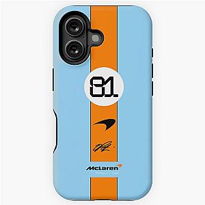 Oscar Piastri Pastel blue formula 1 iPhone Tough Case