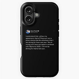Oscar Piastri iPhone Case