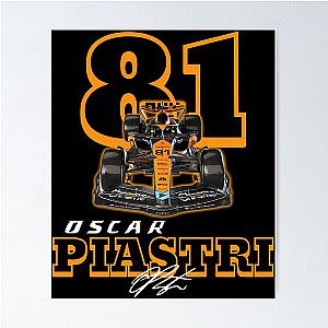 Oscar Piastri Sports Poster