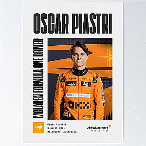Oscar Piastri Poster