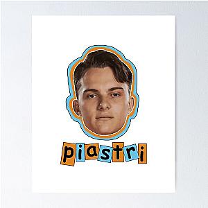 Formula One Oscar Piastri Poster