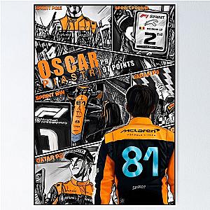 Oscar Piastri Rookie of the Year Poster