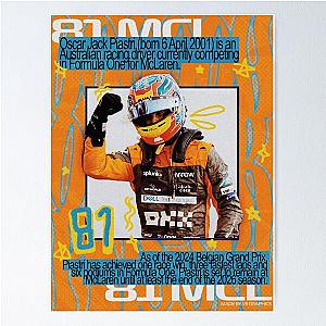 Oscar Piastri Poster