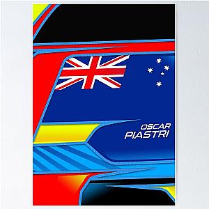 F1 2024 Oscar Piastri Poster