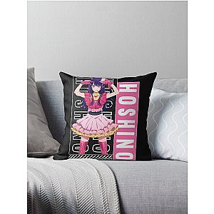 Ai hoshino アイ- Oshi no Ko My Favorite Idol  Throw Pillow