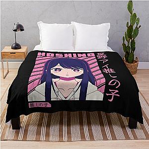 Ai Hoshino - Oshi no Ko kawaii Throw Blanket