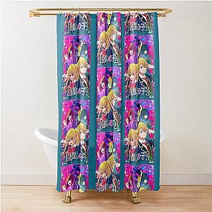 Ai Hoshino - Oshi no Ko kawaii Shower Curtain