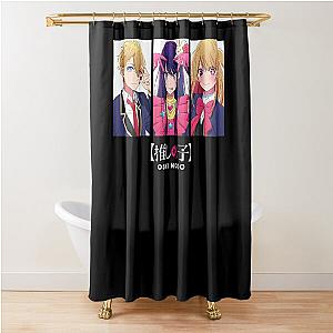 Oshi No Ko Squads Shower Curtain