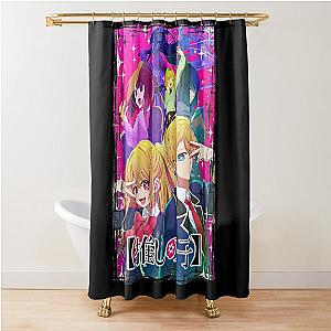 Ai Hoshino - Oshi no Ko kawaii Shower Curtain