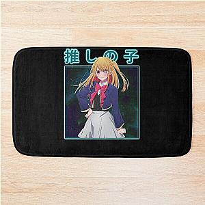 Symbolic Visuals Artistry in Oshi No Ko retro Bath Mat