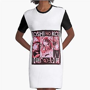 OSHI NO KO ANIME, AI HOSHINO,  推しの子 Graphic T-Shirt Dress