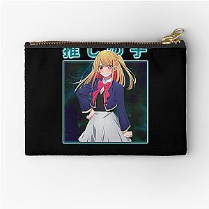 Symbolic Visuals Artistry in Oshi No Ko retro Zipper Pouch