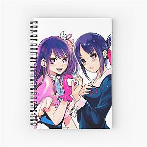 Oshi no ko Ai x Kaguya sama Spiral Notebook