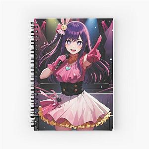 Oshi no ko - Ai Hoshino - My Favorite Idol  Spiral Notebook