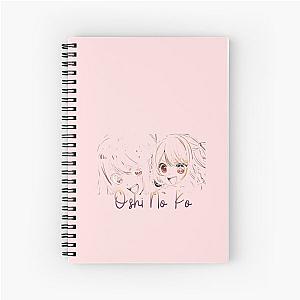 anime, new anime, anime love, idols, oshi no ko, shirt, Spiral Notebook