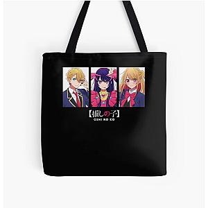 Oshi No Ko Squads All Over Print Tote Bag