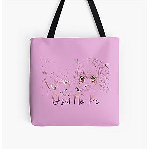 anime, new anime, anime love, idols, oshi no ko, shirt, All Over Print Tote Bag