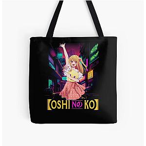 Visual Storytelling Cinematic Techniques in Oshi No Ko cute All Over Print Tote Bag