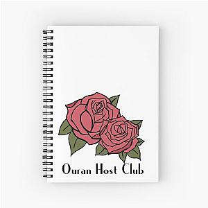 Ouran Flowers Spiral Notebook