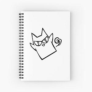 Ouran High School Host Club Nekozawa Cat Puppet Spiral Notebook