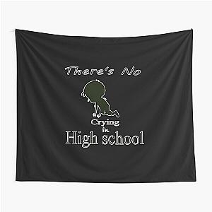 There's No Crying In High school gift high school unicorn idea  Tapestry