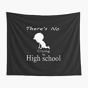 There's No Crying In High school gift high school unicorn idea  Tapestry