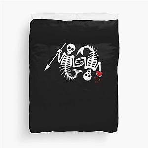 Our Flag Means Death s2 Skeleton Mermaids Logo Duvet Cover