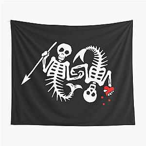 Our Flag Means Death s2 Skeleton Mermaids Logo Tapestry