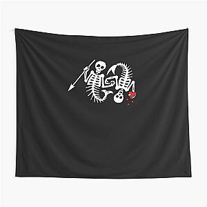 Our Flag Means Death s2 Skeleton Mermaids Logo Tapestry