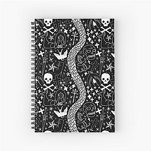 OFMD Blackbeard Tattoo Spiral Notebook