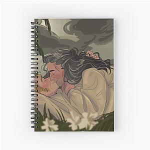 Our flag means death love art Spiral Notebook