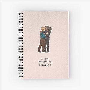 Our Flag Means Death: Ed and Stede Romance Spiral Notebook