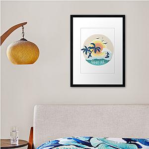 Pogue Life Obx Outer Banks Retro Framed print Premium Merch Store