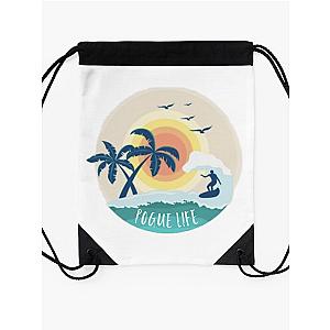 Pogue Life Obx Outer Banks Retro Drawstring Bag Premium Merch Store