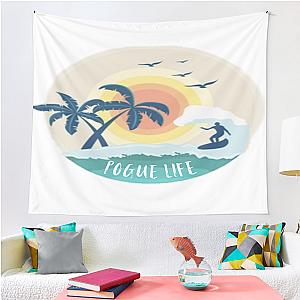 Pogue Life Obx Outer Banks Retro Tapestry Premium Merch Store