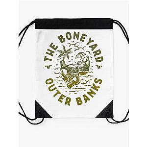 Outer Banks Netflix The Boneyard Vintage Beach Drawstring Bag Premium Merch Store