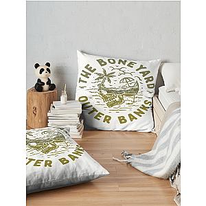 Outer Banks Netflix The Boneyard Vintage Beach Throw Pillow Premium Merch Store