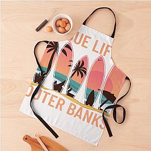 Pogue Life Outer Banks Beach Sunset Surfing Pogue Life Gear Apron Premium Merch Store