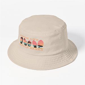 Pogue Life Outer Banks Beach Sunset Surfing Pogue Life Gear Bucket Hat Premium Merch Store