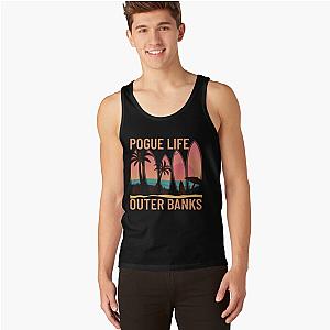 Pogue Life Outer Banks Beach Sunset Surfing Pogue Life Gear Tank Tops Premium Merch Store