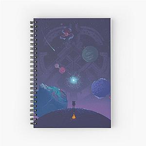 Outer Wilds Game Art Print Spiral Notebook