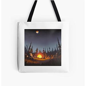 Outer wilds forest All Over Print Tote Bag