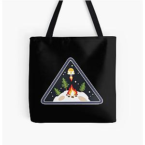 Outer Wilds™ - Outer Wilds Ventures [Logo] Zipped Hoodie All Over Print Tote Bag