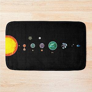 Outer Wilds Ship Log Map Bath Mat